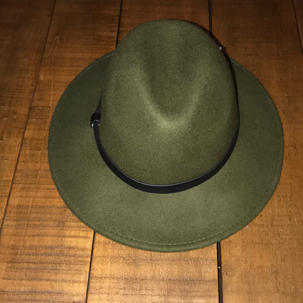 Green Wool #Fedora